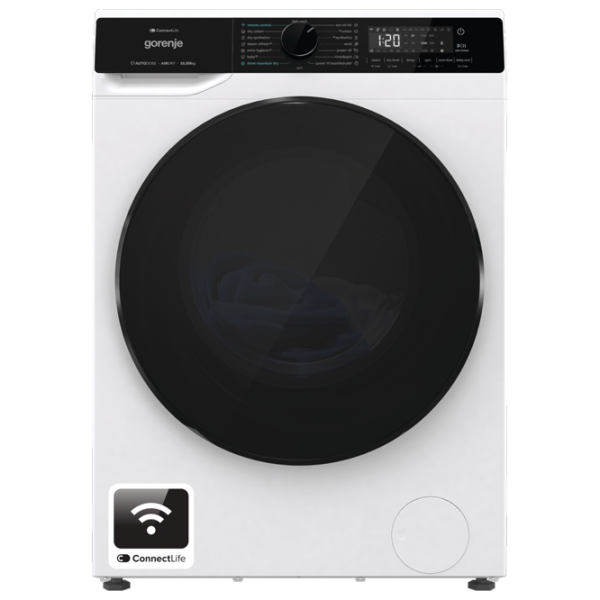 Mașină de spălat cu uscător Gorenje WD2PA1X64ADAAW 10.5 kg / 1400 rpm / White photo 1