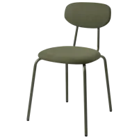Обеденные стол со стульями Ikea Ikea Docksta/Ostano/Remmarn Круглая / ДСП / Белый photo 2