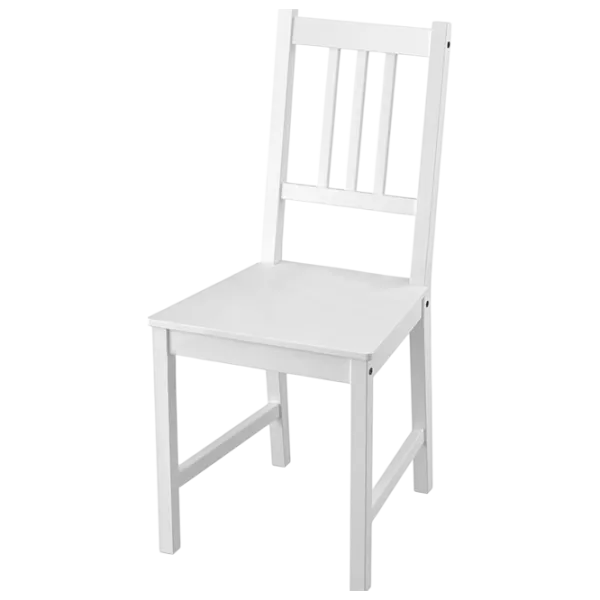 Set masă și scaune Ikea Pinntorp/Stefan Dreptunghiulară / PAL / Light Brown photo 3