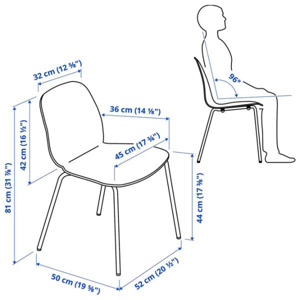 Set masă și scaune Ikea Docksta/Lidas Rotundă / PAL / White photo 6