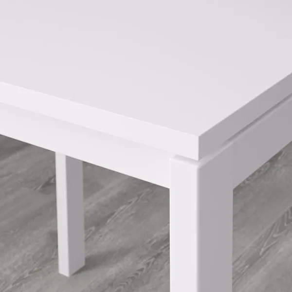 Обеденные стол со стульями Ikea Melltorp/Geneson Прямоугольная / ДСП / Белый photo 3 Обеденные стол со стульями Ikea Melltorp/Geneson Прямоугольная / ДСП / Белый photo 3