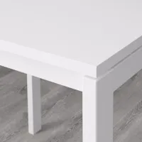 Обеденные стол со стульями Ikea Melltorp/Geneson Прямоугольная / ДСП / Белый photo 3