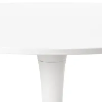 Обеденные стол со стульями Ikea Docksta/Lidas Круглая / ДСП / Белый photo 2
