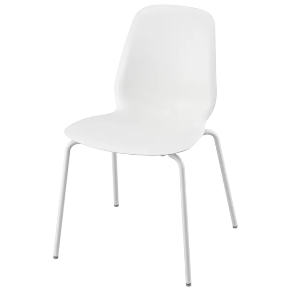 Обеденные стол со стульями Ikea Melltorp/Lidas Квадратная / ДСП / Белый photo 3