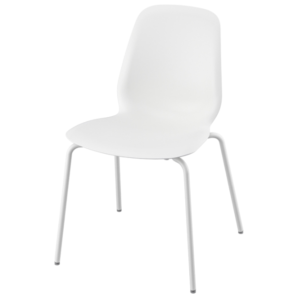 Обеденные стол со стульями Ikea Melltorp/Lidas Квадратная / ДСП / Белый photo 3