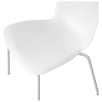Set masă și scaune Ikea Melltorp/Lidas Pătrată / PAL / White photo 4