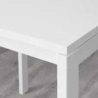 Set masă și scaune Ikea Melltorp/Geneson Dreptunghiulară / PAL / White photo 6