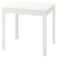 Set masă și scaune Ikea Ekedalen/Kattil/Knisa Pătrată / PAL / White photo 2