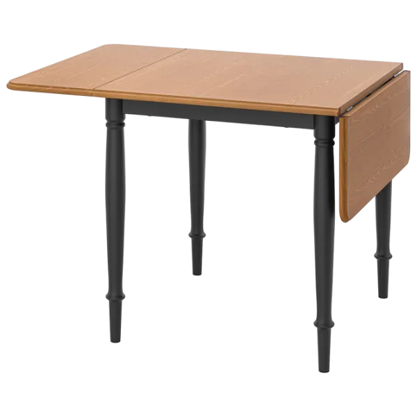 Обеденные стол со стульями Ikea Danderyd/Ebbalycke/Idekulla Квадратная / ДСП / Шпон сосны photo 2