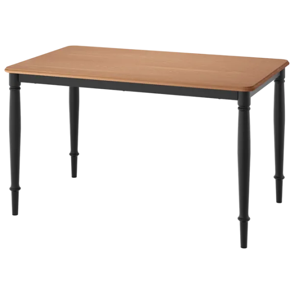 Обеденные стол со стульями Ikea Danderyd/Ingolf Прямоугольная / ДСП / Шпон сосны photo 7