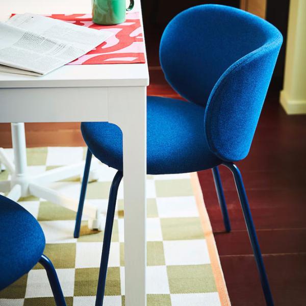 Set masă și scaune Ikea Ekedalen/Krylbo/Tonerud Dreptunghiulară / PAL / White photo 9