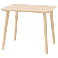 Обеденные стол со стульями Ikea Lisabo/Ronninge Квадратная / ДСП / Ясеневый Шпон photo 2