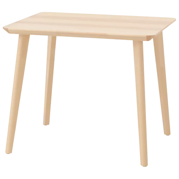 Set masă și scaune Ikea Lisabo/Alvsta Pătrată / PAL / Ash Veneer photo 2