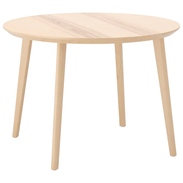 Set masă și scaune Ikea Lisabo/Ronninge Pătrată / PAL / Ash Veneer photo 2