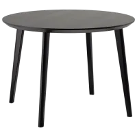 Set masă și scaune Ikea Lisabo/Alvsta Pătrată / PAL / Black photo 2