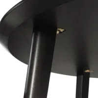 Set masă și scaune Ikea Lisabo/Alvsta Pătrată / PAL / Black photo 5