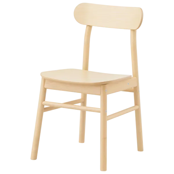 Обеденные стол со стульями Ikea Lisabo/Ronninge Прямоугольная / ДСП / Ясеневый Шпон photo 3
