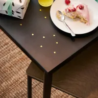 Set masă și scaune Ikea Sandsberg Pătrată / PAL / Black photo 7