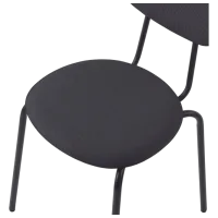 Set masă și scaune Ikea Sandsberg/Ostano/Remmarn Dreptunghiulară / PAL / Black photo 3