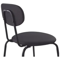 Set masă și scaune Ikea Sandsberg/Ostano/Remmarn Dreptunghiulară / PAL / Black photo 4