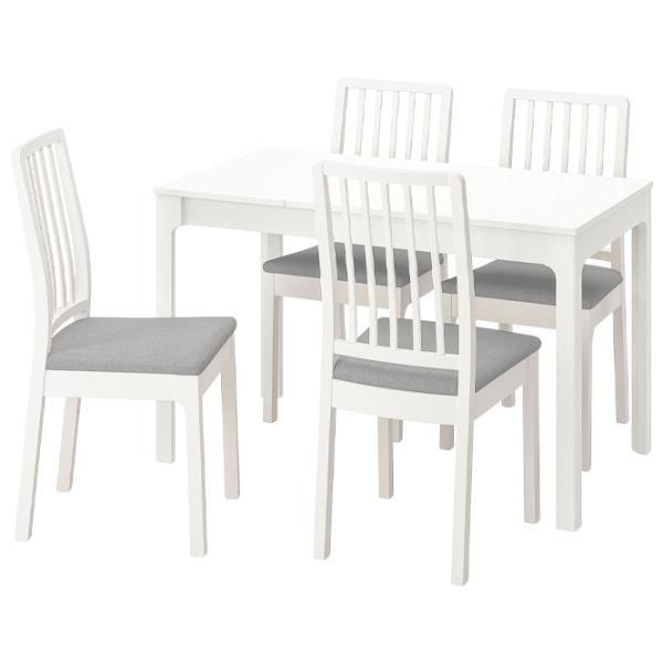 Set masă și scaune Ikea Ekedalen/Orrsta Dreptunghiulară / PAL / White photo 1 Set masă și scaune Ikea Ekedalen/Orrsta Dreptunghiulară / PAL / White photo 1