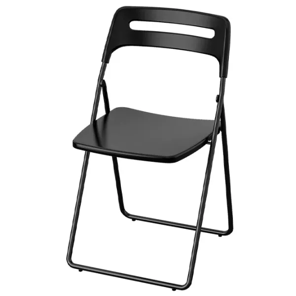 Обеденные стол со стульями Ikea Norberg/Nisse Прямоугольная / ДСП / Белый photo 3