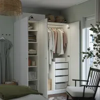 Dulap Ikea Pax/Gullaberg 150 x 60 x 201.2 / DSP / Alb photo 3