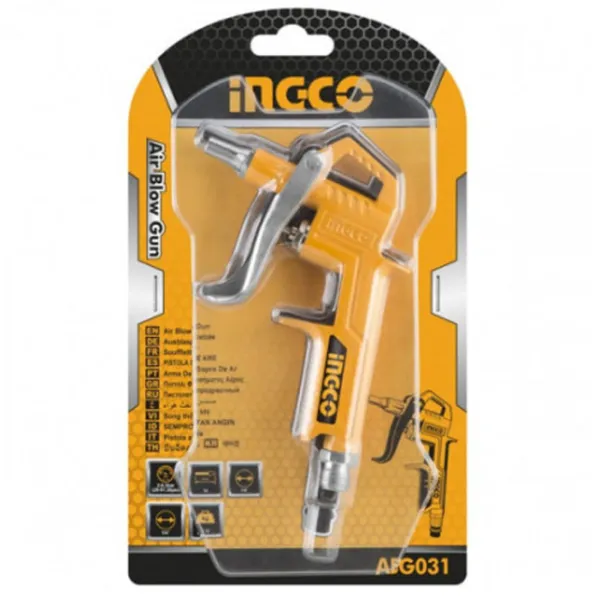 Pistol pneumatic INGCO ABG031  2 - 12 bar / Orange photo 1