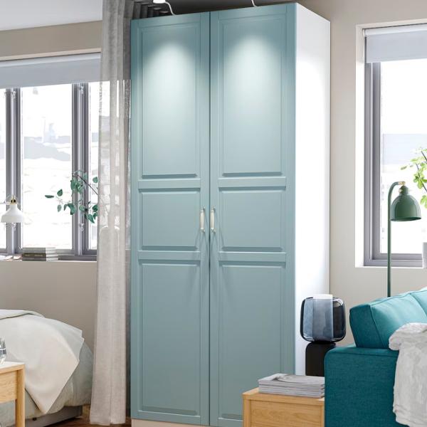 Dulap Ikea Pax/Fjarehals 100 x 60 x 236.4 / DSP / Alb photo 2