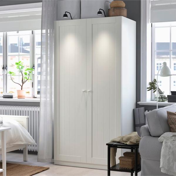 Dulap Ikea Pax/Gullaberg 100 x 60 x 201.2 / DSP / Alb photo 2