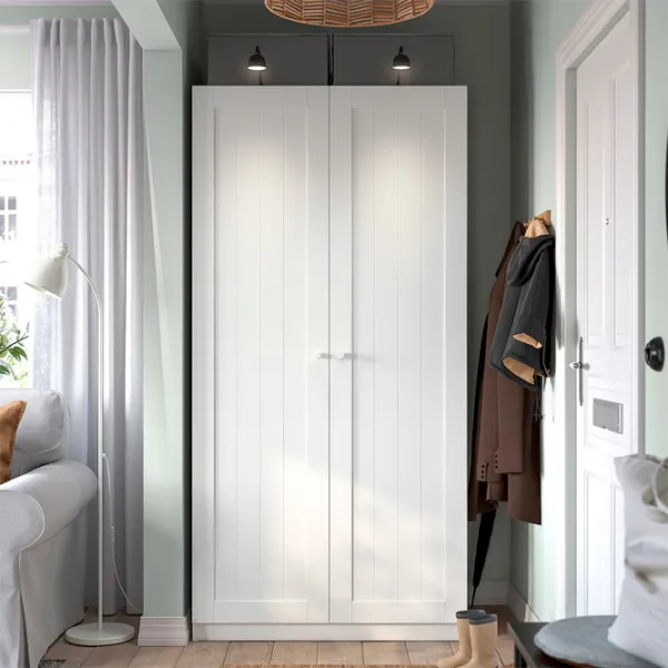 Dulap Ikea Pax/Gullaberg 100 x 60 x 201.2 / DSP / Alb photo 2