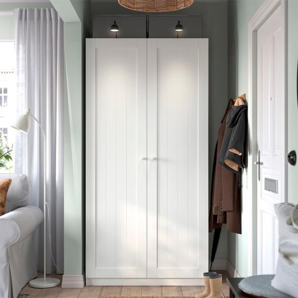 Dulap Ikea Pax/Gullaberg 100 x 60 x 201.2 / DSP / Alb photo 2