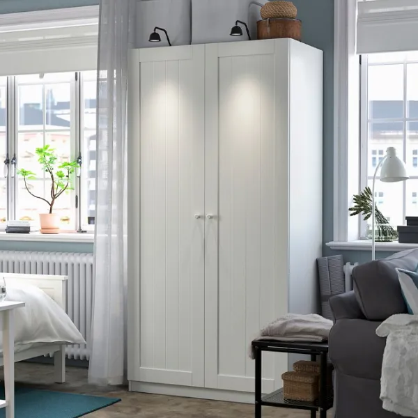 Dulap Ikea Pax/Gullaberg 100 x 60 x 201.2 / DSP / Alb photo 5