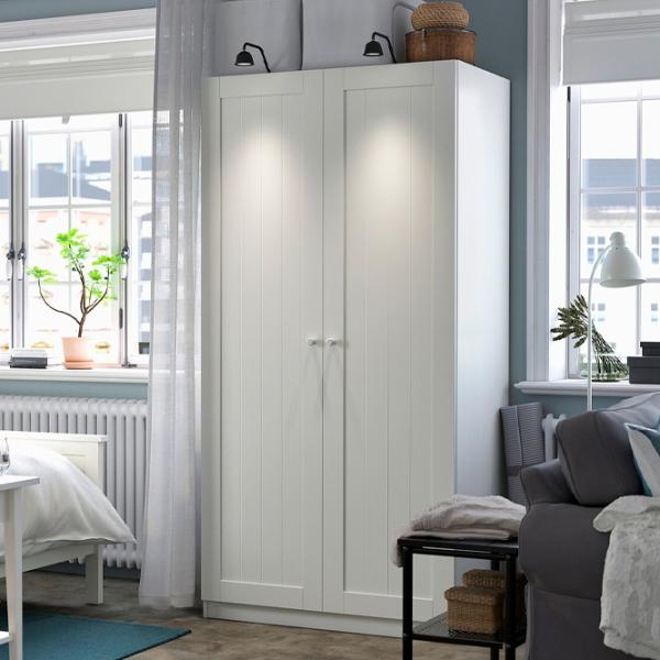 Dulap Ikea Pax/Gullaberg 100 x 60 x 201.2 / DSP / Alb photo 5