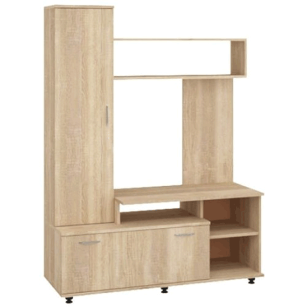 Комплекты ТВ-зона Pehotin Аляска 155 cм x 42 см x 116 см / Белое дерево photo 1