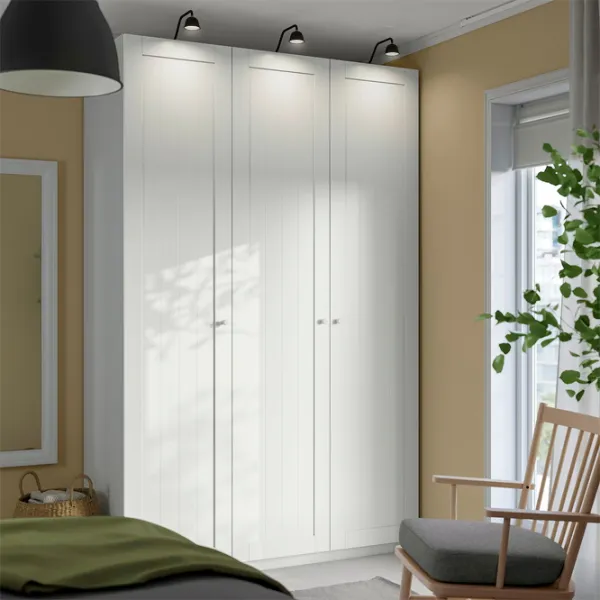 Dulap Ikea Pax/Gullaberg 150 x 60 x 236.4 / DSP / Alb photo 4