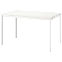 Set masă și scaune Ikea Melltorp/Kattil/Knisa Dreptunghiulară / PAL / White photo 2