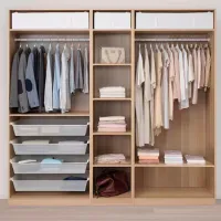 Шкаф Ikea Pax/Forsand 250 x 60см x 236.4 / ДСП / Имитация Состаренного Дуба photo 5