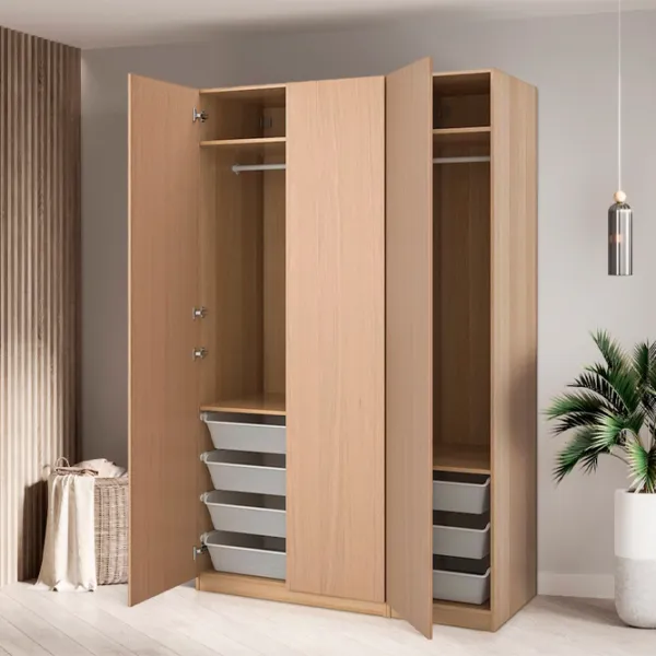 Dulap Ikea Pax/Forsand 150 x 60 x 236.4 / DSP / Aged Oak Imitation photo 3