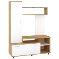 Seturi zona TV Pehotin Аляска 155 cm x 42 cm x 116 cm / White Beige