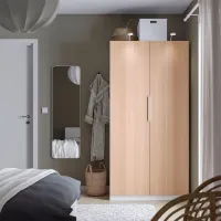 Шкаф Ikea Pax/Forsand 100 x 60см x 201.2 / ДСП / Имитация Состаренного Дуба photo 2
