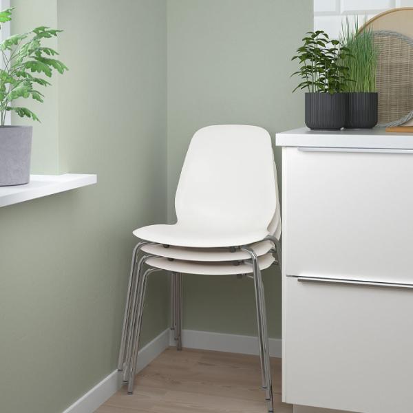 Обеденные стол со стульями Ikea Ekedalen/Lidas Прямоугольная / ДСП / Дуб photo 3