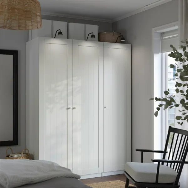 Dulap Ikea Pax/Gullaberg 150 x 60 x 201.2 / DSP / Alb photo 4