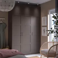 Шкаф Ikea Pax/Bergsbo 150 x 60см x 236.4 / ДСП / Темно серый photo 2