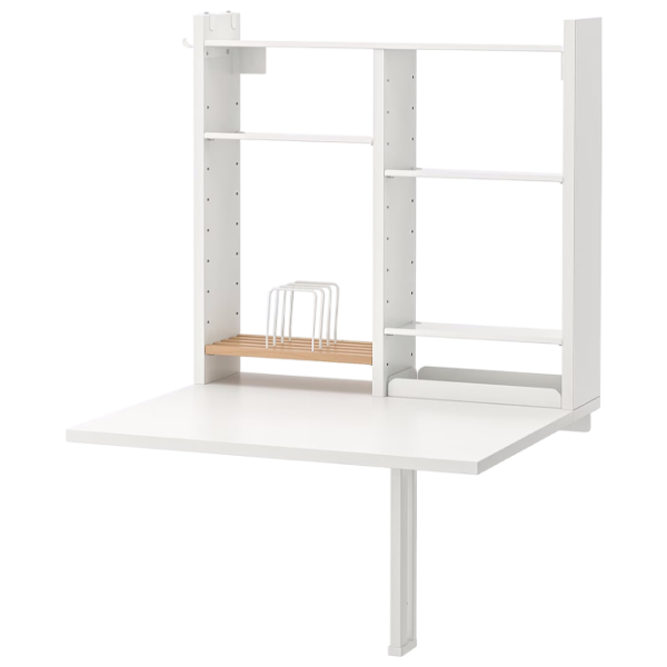 Обеденные стол со стульями Ikea Norberg/Franklin Прямоугольная / ДСП / Белый photo 2 Обеденные стол со стульями Ikea Norberg/Franklin Прямоугольная / ДСП / Белый photo 2