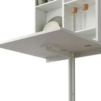 Set masă și scaune Ikea Norberg/Franklin Dreptunghiulară / PAL / White photo 5