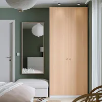 Шкаф Ikea Pax/Fardal 100 x 60см x 236.4 / ДСП / Белый photo 3