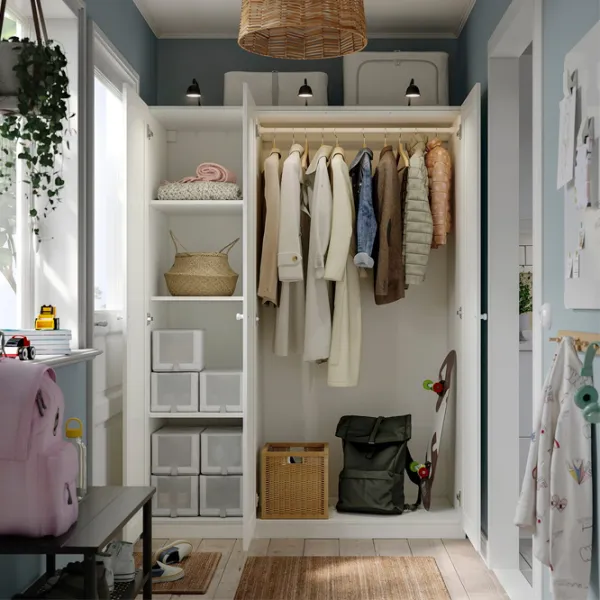 Dulap Ikea Pax/Gullaberg 150 x 60 x 201.2 / DSP / Alb photo 3