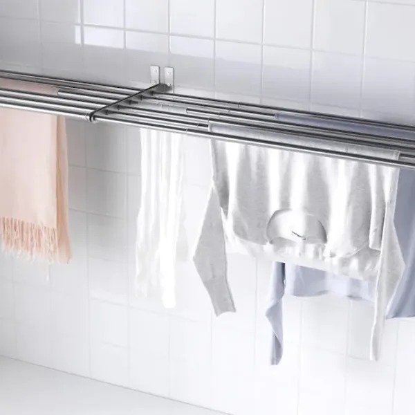 Сушилка для белья Ikea Grundtal Настенная/ Нержавеющая сталь photo 2