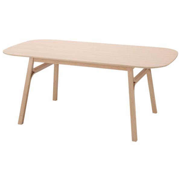 Set masă și scaune Ikea Voxlov/Odger Dreptunghiulară / PAL / Beige photo 2 Set masă și scaune Ikea Voxlov/Odger Dreptunghiulară / PAL / Beige photo 2